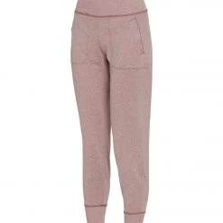 CLOTHING Balance Collection Coastal Sweatpant Joggers Heather Plum Wine