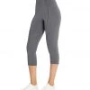CLOTHING Marika Ollie Yoga Capris Heather Black 2 CLOTHING Marika Ollie Yoga Capris Heather Black