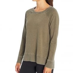 Balance Collection Lucy After Yoga Pullover Dusty Olive