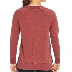 Balance Collection Lucy After Yoga Pullover Oxblood Red CLOTHING