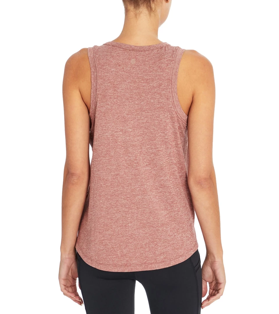 Balance Collection Kingsley Yoga Tank Heather Oxblood Red CLOTHING 4 Balance Collection Kingsley Yoga Tank Heather Oxblood Red CLOTHING