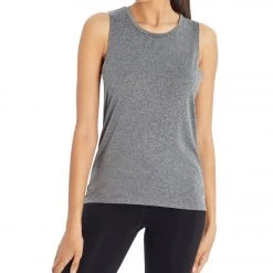 Marika Charlize Yoga Tank Heather Black CLOTHING