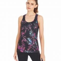 Marika Swing Yoga Tank Crystal Dye Black