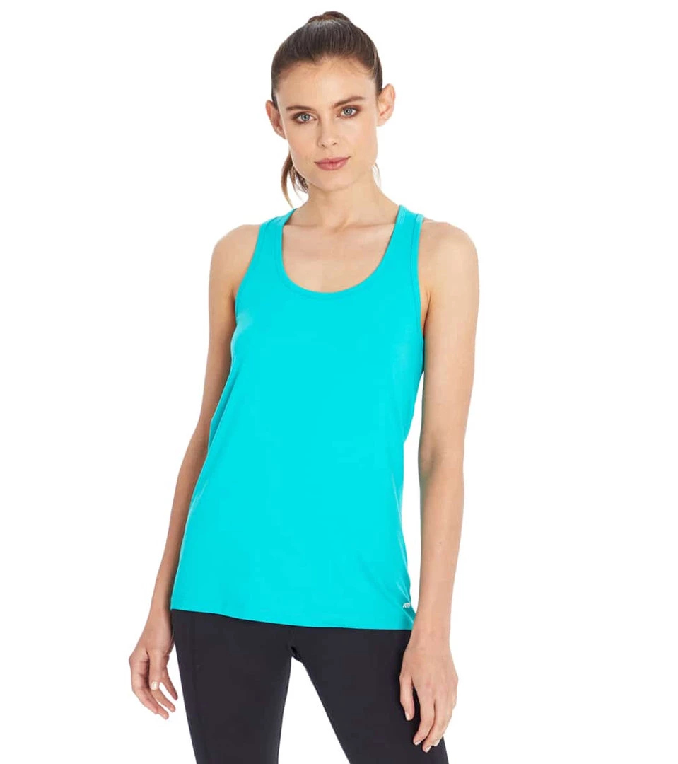 CLOTHING Marika Swing Yoga Tank Viridian Green 4 CLOTHING Marika Swing Yoga Tank Viridian Green