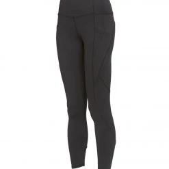 Balance Collection Lorena High Waisted Yoga 7/8 Leggings Black CLOTHING