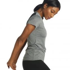Marika Valery Yoga Tee Heather Black 10 Marika Valery Yoga Tee Heather Black