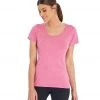 Marika Valery Yoga Tee Heather Pink Yarrow