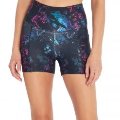 CLOTHING Marika Sky Yoga Shorties Crystal Dye Black