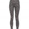 CLOTHING Balance Collection Contender Lux Printed Yoga Leggings Storm Front Leopard
