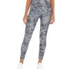 Balance Collection Contender Lux Printed Yoga Leggings Black/White Snake