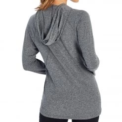 Balance Collection Flex Yoga Long Sleeve Heather Black CLOTHING