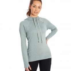 CLOTHING Balance Collection Flex Yoga Long Sleeve Heather Atlantic Deep