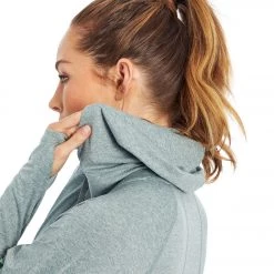 CLOTHING Balance Collection Flex Yoga Long Sleeve Heather Atlantic Deep