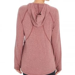 CLOTHING Balance Collection Flex Yoga Long Sleeve Heather Oxblood Red