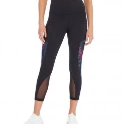 CLOTHING Marika Mckenna Yoga Capris Black / Crystal Dye