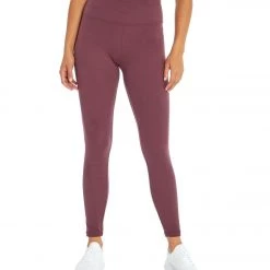 Balance Collection Easy Ankle Yoga Leggings Plum Wine