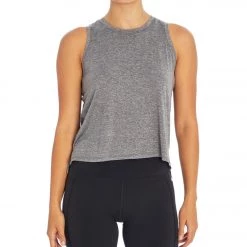 Balance Collection Mirage Yoga Tank Heather Black CLOTHING