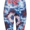 Onzie High Rise Bike Shorts 4th Tie Dye CLOTHING