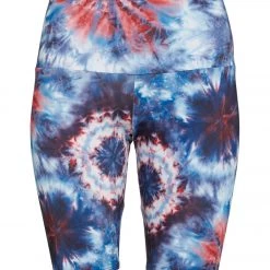 Onzie High Rise Bike Shorts 4th Tie Dye CLOTHING