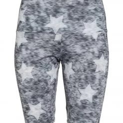Onzie High Rise Bike Shorts Heathered Star CLOTHING