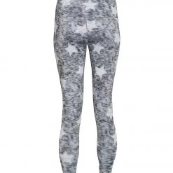 Onzie High Waisted Basic 7/8 Yoga Leggings Heathered Star