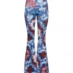 CLOTHING Onzie Bell Flare Yoga Pants 4th Tie Dye