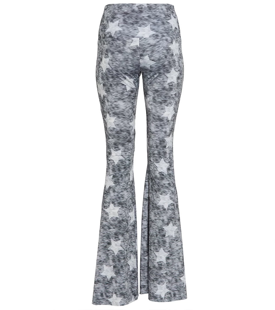 Onzie Bell Flare Yoga Pants Heathered Star 4 Onzie Bell Flare Yoga Pants Heathered Star