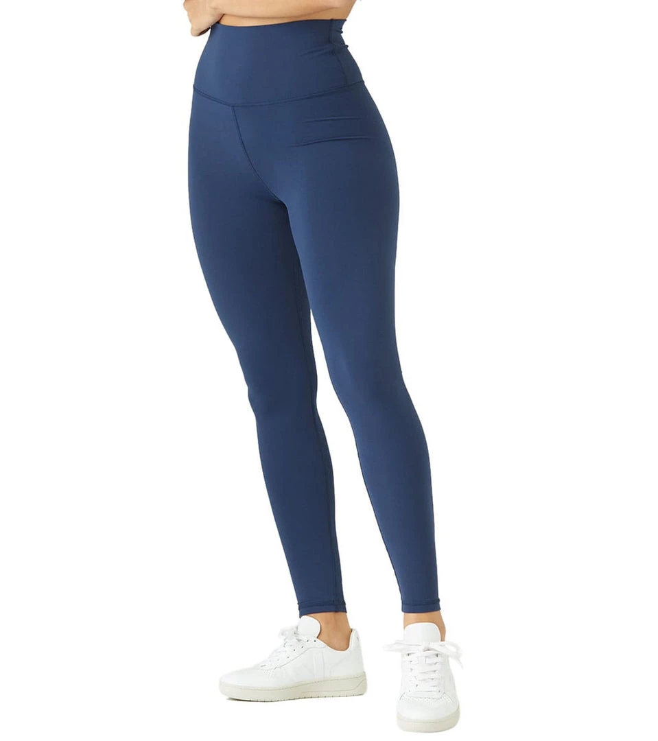 Glyder Pure 7/8 Yoga Leggings Navy 4 Glyder Pure 7/8 Yoga Leggings Navy