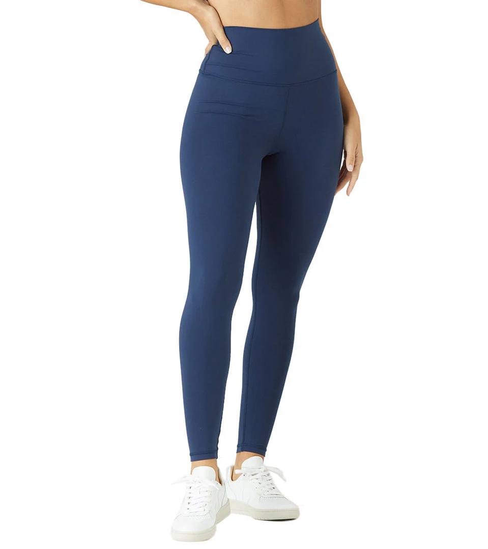 Glyder Pure 7/8 Yoga Leggings Navy 8 Glyder Pure 7/8 Yoga Leggings Navy