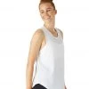 CLOTHING Glyder Power Yoga Tank White