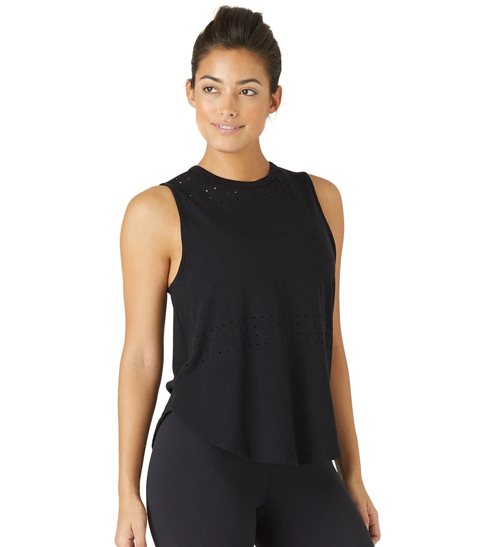Glyder Mood Yoga Tank Black CLOTHING 6 Glyder Mood Yoga Tank Black CLOTHING