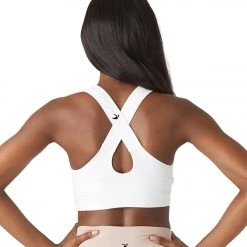 Glyder Full Force Yoga Sports Bra White CLOTHING