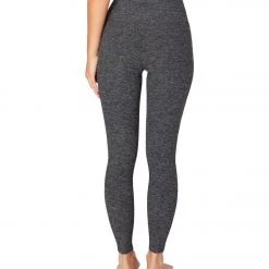 Beyond Yoga Spacedye Out Of Pocket High Waisted 7/8 Yoga Leggings Black Charcoal NEW ARRIVALS