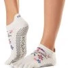 Toesox Low Rise Full-Toe Yoga Grip Socks Pico 2 Toesox Low Rise Full-Toe Yoga Grip Socks Pico