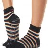 Toesox Ankle Length Full-Toe Yoga Grip Socks Mystique