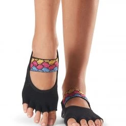 Toesox Mia Half-Toe Yoga Grip Socks Au Revoir ACCESSORIES