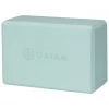 Gaiam Foam Yoga Block 4 Inch Cool Mint YOGA MATS & PROPS