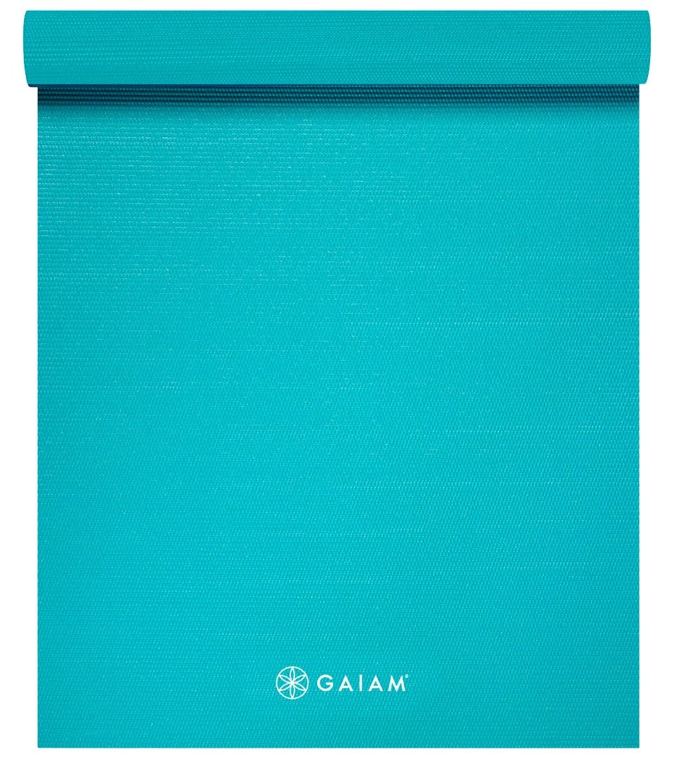 Gaiam Yoga Mat 68" 5mm Light Blue YOGA MATS & PROPS 4 Gaiam Yoga Mat 68" 5mm Light Blue YOGA MATS & PROPS