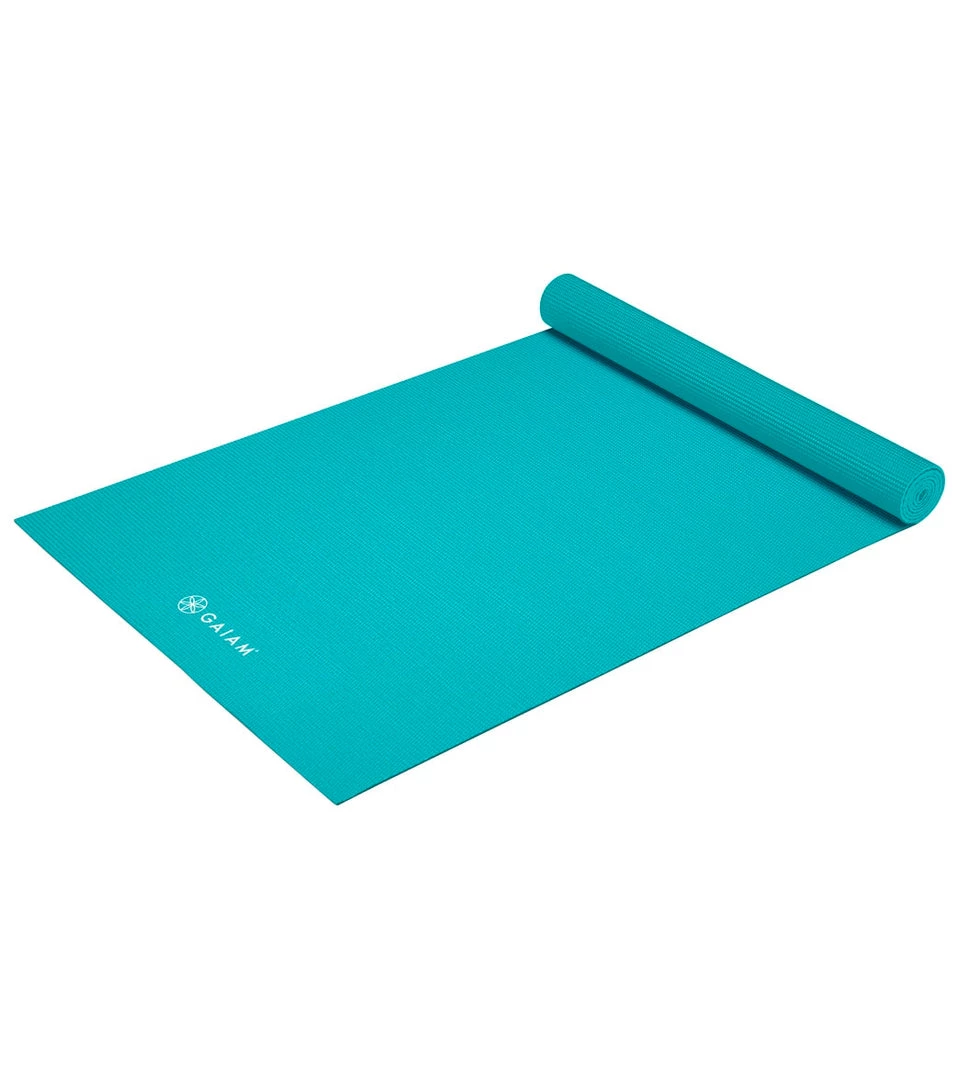 Gaiam Yoga Mat 68" 5mm Light Blue YOGA MATS & PROPS 5 Gaiam Yoga Mat 68" 5mm Light Blue YOGA MATS & PROPS