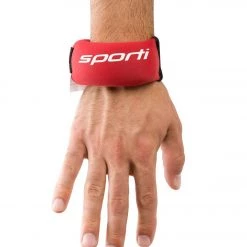 Sporti 1lb Fitness Wrist Weights Red YOGA MATS & PROPS