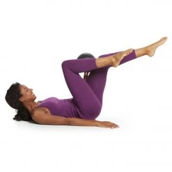 Sporti 9 Inch Mini Exercise Ball Black YOGA MATS & PROPS