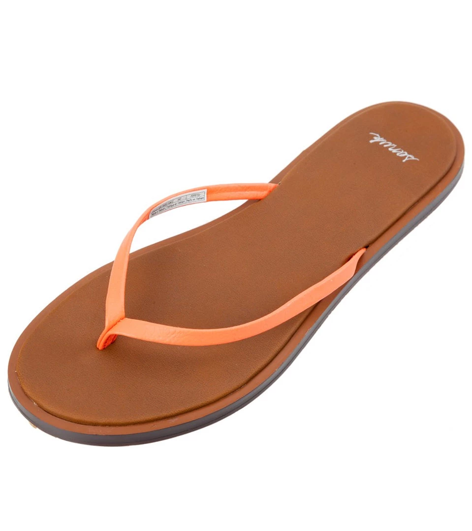 Sanuk Women's Yoga Aurora Flip Flop Hot Coral ACCESSORIES 8 Sanuk Women's Yoga Aurora Flip Flop Hot Coral ACCESSORIES