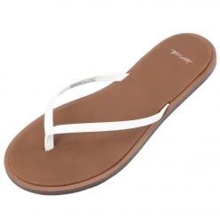 Sanuk Women's Yoga Aurora Flip Flop White