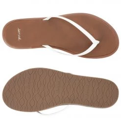 Sanuk Women's Yoga Aurora Flip Flop White