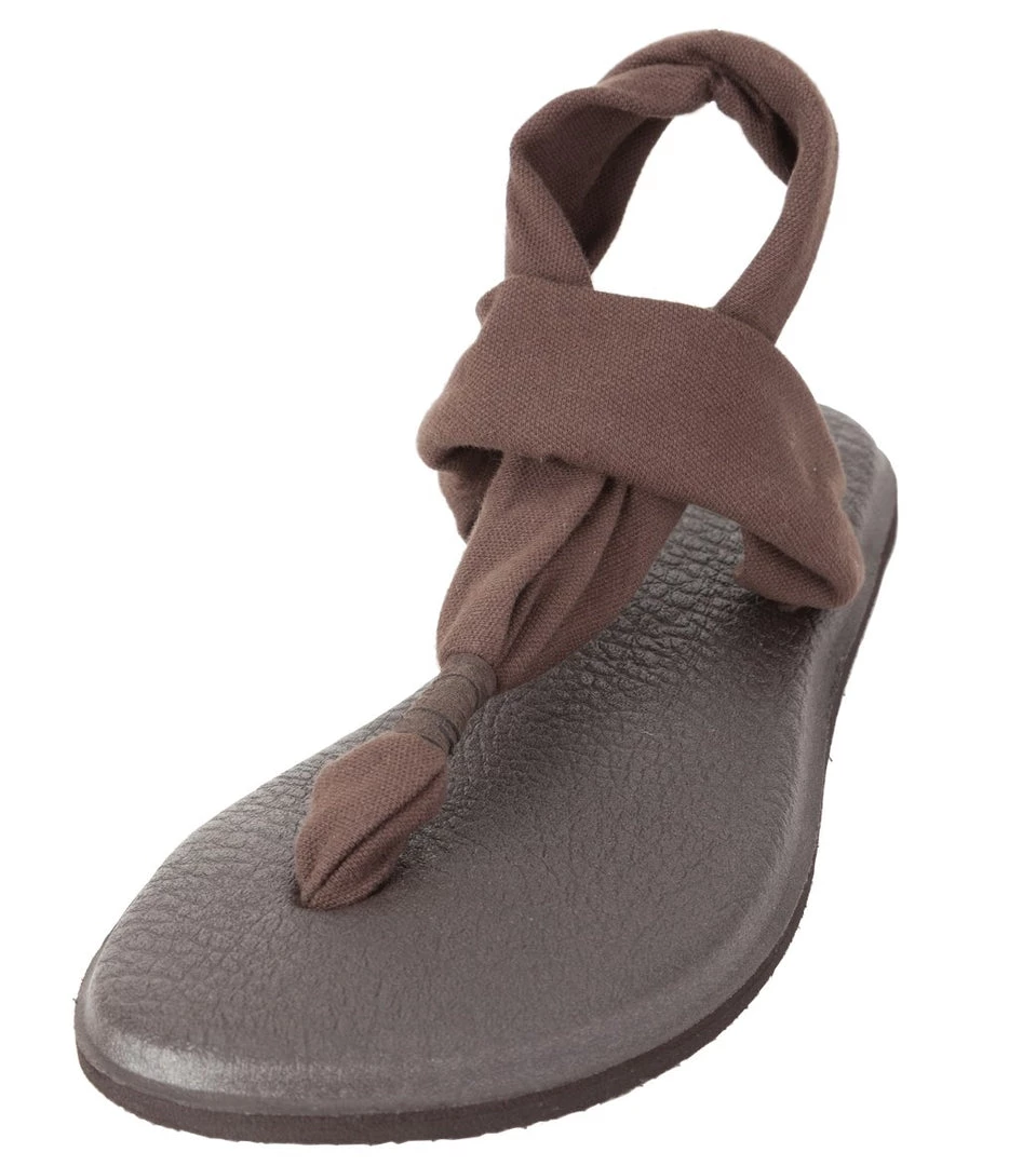 Sanuk Women's Yoga Sling 2 Sandal Chocolate 8 Sanuk Women's Yoga Sling 2 Sandal Chocolate