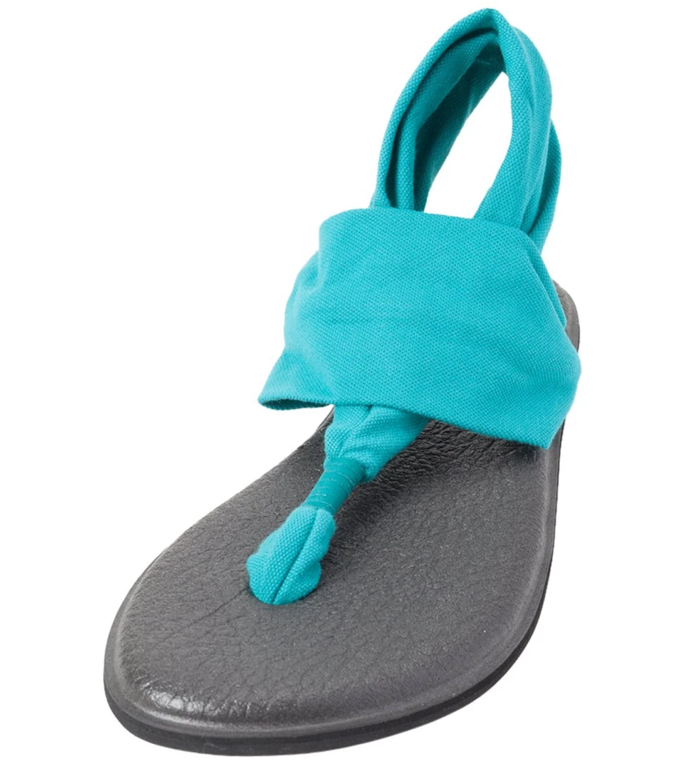 Sanuk Women's Yoga Sling 2 Sandal Teal 3 Sanuk Women's Yoga Sling 2 Sandal Teal