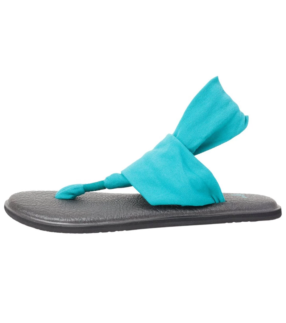 Sanuk Women's Yoga Sling 2 Sandal Teal 4 Sanuk Women's Yoga Sling 2 Sandal Teal