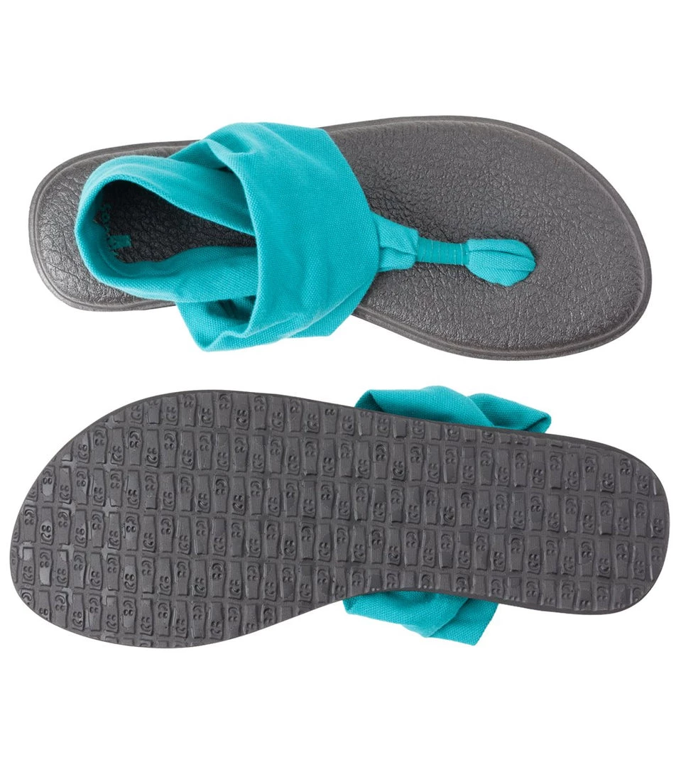 Sanuk Women's Yoga Sling 2 Sandal Teal 6 Sanuk Women's Yoga Sling 2 Sandal Teal