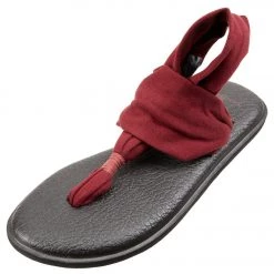 Sanuk Women's Yoga Sling 2 Sandal Burgundy ACCESSORIES