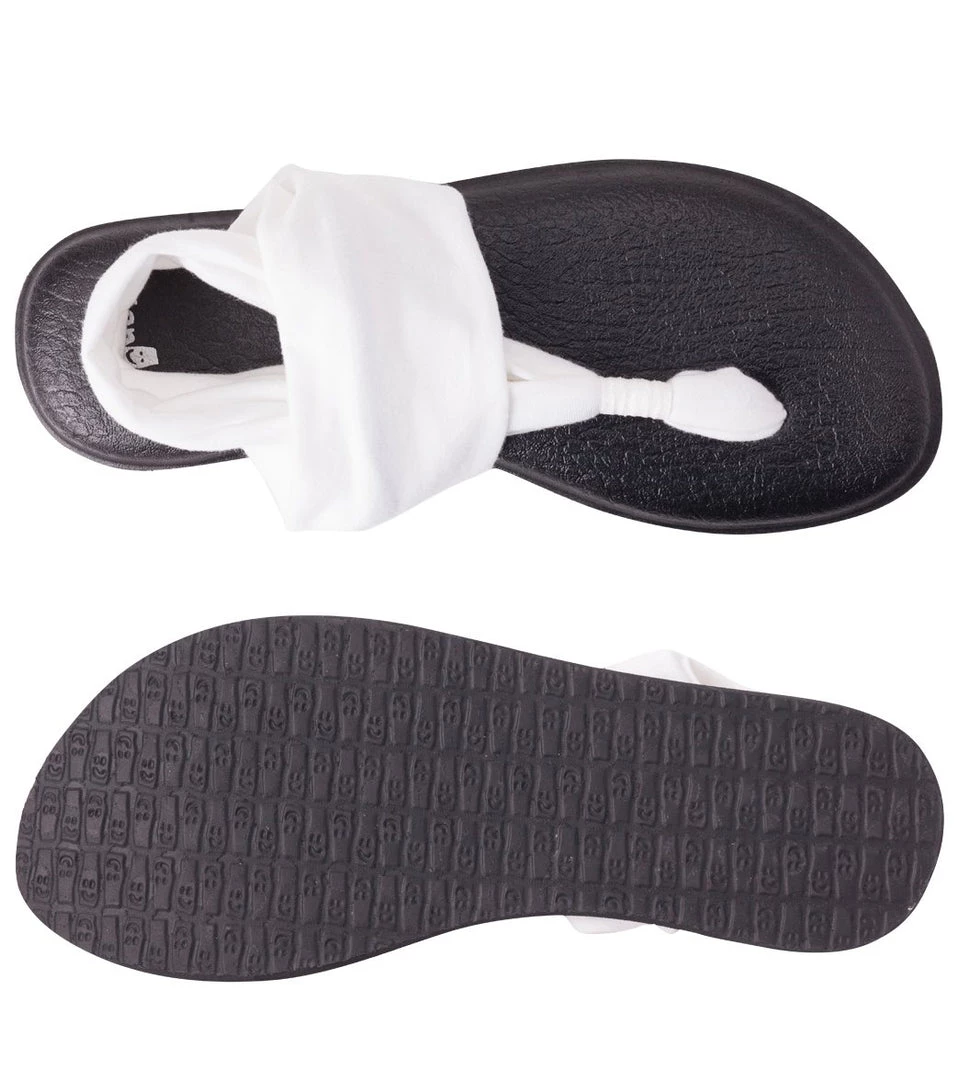 Sanuk Women's Yoga Sling 2 Sandal White 6 Sanuk Women's Yoga Sling 2 Sandal White